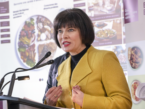 Health Minister Ginette Petitpas Taylor unveils Canada's new Food Guide on Tuesday, Jan. 22.