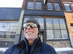 Steve Cordes, executive director of Youth Opportunities Unlimited is excited that renovations have begun on 333 Richmond St. in London. The building will serve as a services hub for youth. (Derek Ruttan/The London Free Press)