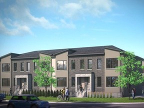 Artist rendering of 536 and 542 Windermere Rd.