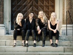 TD Sunfest World and Jazz Series presents Swedish folk'appella group Kongero featuring Lotta Andersson, Anna Wikenius, Anna Larsson and Emma Bjorling,