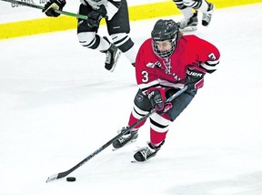 Brittany Howard left Robert Morris University as the Colonials all-time leading scorer and now plays for the Toronto Furies of the Canadian Women's Hockey League while attending teacher's college at York University. (Robert Morris Athletics)