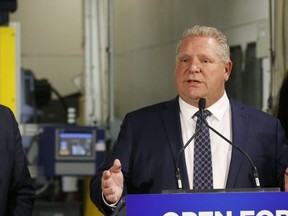 Ontario Premier Doug Ford. Postmedia Network file photo