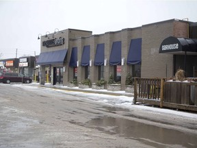 This plaza at the northwest corner of Wonderland Road and Oxford Street will be home to a cannabis store in London. (Derek Ruttan/The London Free Press)