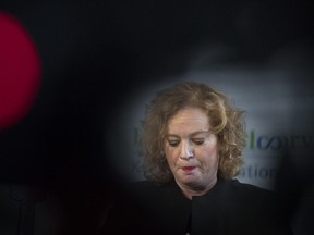 Lisa MacLeod Ontario's Minister of Children, Community and Social Services, speaks during an announcement in Toronto, on Wednesday, February 6, 2019.