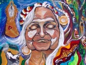 The late Mary Sturgeon was the subject of one of the 27 "spirit portraits" by artist Suellen Evoy-Oozeer in the exhibition, Me, You and Us, visiting London, Lambton Shores, Windsor, Toronto and Ottawa in the coming months.
