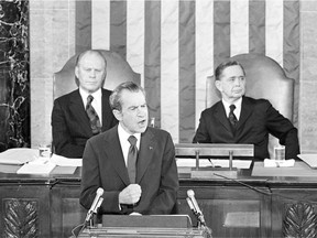Then-president Richard Nixon was hardly the only U.S. leader to brazenly lie to Americans. (AP Photo)