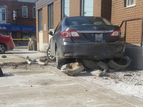 A 4-year-old girl suffered serious injuries after being struck by a vehicle on Main Street in Hagersville on Saturday afternoon. HALDIMAND OPP / TWITTER PHOTO