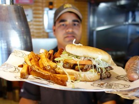 A popular place on Carnival ships is Guy Fieri's Burger Joint. Barbara Fox