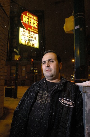 Tony Lima stands outside the Call the Office bar on York Street.n/a