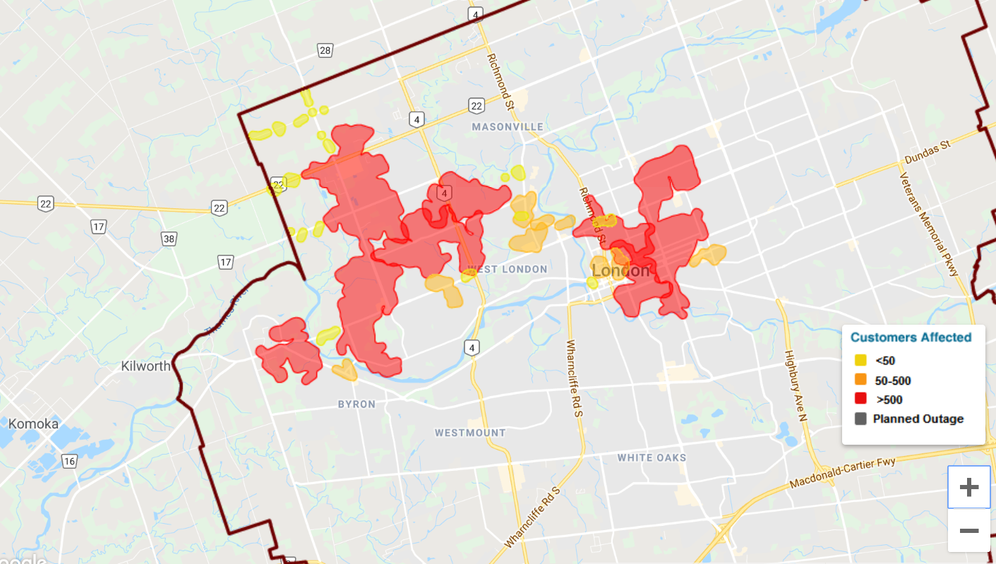 Morning Power Outage That Left 25,000 Without Power Still A Mystery 