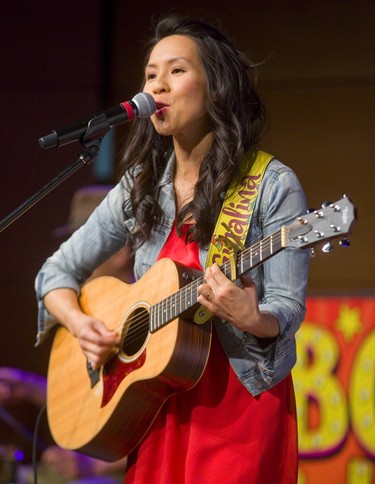 Ginalina, a Juno nominee for children's album of the year, performs at the Wolfe Performance Hall on Saturday March 16, 2019 at the Junior Junos concert. The family-friendly concert featured Beppie, Sonshine and Broccoli and ended with the fan favourites Splash'N Boots.
Mike Hensen/The London Free Press/Postmedia Network