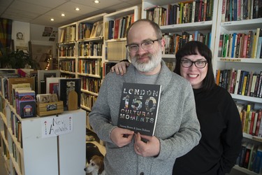 Jason Dickson and Vanessa Brown have won the Lieutenant Governor's Ontario Heritage Award for their book, "London 150 Cultural Moments."  (File photo)