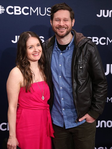 Dan Mangan on the red carpet at the Juno Awards in London, Ont. on Sunday March 17, 2019. Nominated for adult alternative album of the year. Mike Hensen/The London Free Press/Postmedia Network