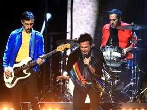 The Arkells perform at the Juno Awards on Sunday, March 17, 2019 in London, Ont.  (Derek Ruttan/The London Free Press)