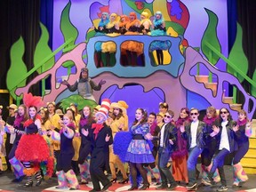Seussical the Musical is on at the Palace Theatre until Sunday, presented by London Youth Theatre Education.