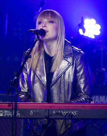 Breagh MacKinnon of Port Cities performs at the Juno Awards gala  in London, Ont. on Saturday March 16, 2019. Derek Ruttan/The London Free Press/Postmedia Network