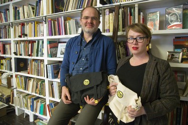 Jason Dickson and Vanessa Brown have opened a small bookstore called Brown  Dickson Booksellers in the old Novacks building on King Street in London, Ont. They will sell used and new books.  (File photo)