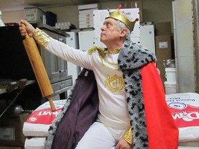Gus Pantazis, Sarnia's self-proclaimed paczki king, reigns from a throne of flour and fruit fillings in the kitchen of his Global Donuts and Deli on London Road. Global has been making the Polish Lenten season pastries for three decades.