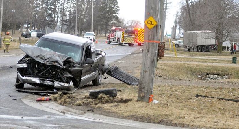 Passenger, 90, dies after pickup truck crash near Stratford | London ...