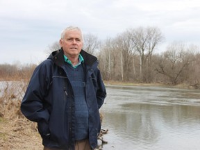 Charlie Lalonde is project manager of the Thames River Phosphorus Reduction Collaborative, a group created to fight algae blooms in Lake Erie by reducing phosphorus in the Thames River. (JONATHAN JUHA, The London Free Press)