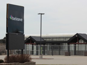 Cannabis producer Beleave plans to hire 240 people to work at its proposed greenhouse and outdoor cultivation operation at 6867 Wellington Rd. S. in London. DALE CARRUTHERS / THE LONDON FREE PRESS