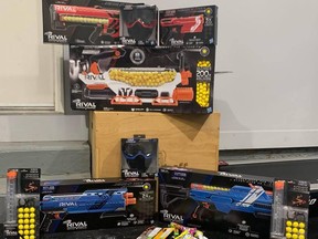 Dad Club London raised more than $700 to buy toys for a boy, 8, who was robbed of his Nerf gun while playing in his front yard Wednesday. (Facebook photo)