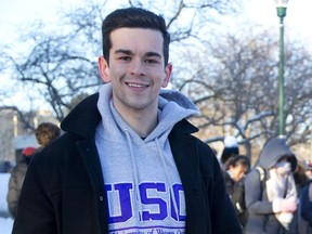 Mitch Pratt, president of the Student Council at Western University (File photo)