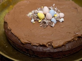 Flourless chocolate hazelnut cake for Easter (Derek Ruttan/The London Free Press)