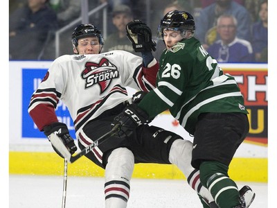 Short-handed London Knights edge Erie Otters in St. Thomas, Ont. - London