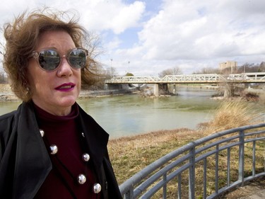 Martha Powell, President and CEO of London Community Foundation admits that London's ambitious Back to the River plans may be in jeopardy with the new city council. (Mike Hensen/The London Free Press)