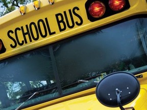 The province announced Thursday it will put new measures in place to allow evidence gathered from school bus stop-arm cameras to be used in court. (File photo)
