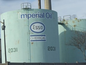Imperial Oil's Sarnia manufacturing site is shown in this file photo.