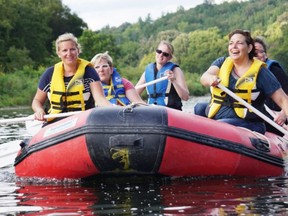 It’s a fun time getting out on the Grand River.