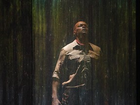 Michael Blake as Othello in Othello. (Photography by David Hou)