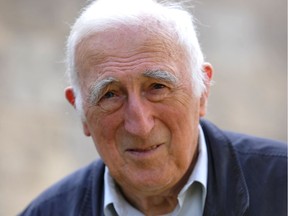 In this file photo taken on September 23, 2014 the founder of the Communaute de l'Arche (Arch community) Jean Vanier, 86, poses at his French home in Trosly-Breuil, northern France. Vanier, who founded the association dedicated to handicapped people, died aged 90, AFP reported on May 7, 2019.