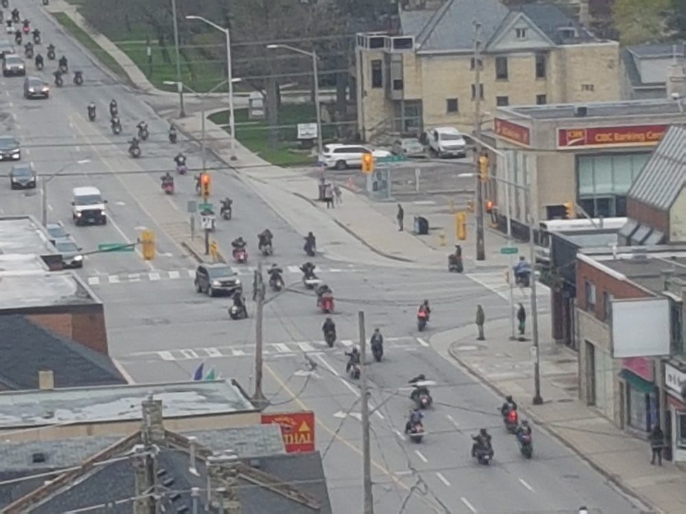 London Police Kept Close Tabs On Weekend Biker Gang Convoy | London ...