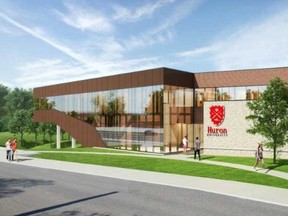Huron University College addition concept image