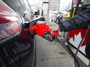 Gas prices are sky-high thanks in part to the Liberal government's carbon tax. (Stan Behal/Toronto Sun/Postmedia Network)