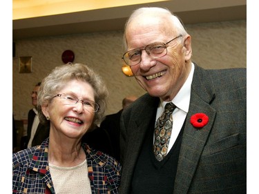 OVER 55 ROAST: Irene Janes and Fred Kingsmill.