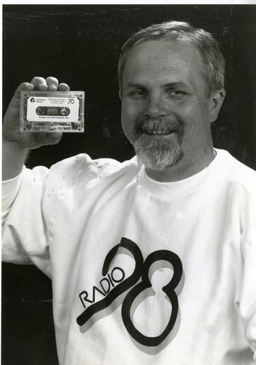 Jim Chapman, wrote and produced Stand Up for Canada Eh!, 1990. (London Free Press files)