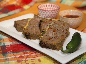 Mexican-inspired meatloaf is good hot or cold. Derek Ruttan/The London Free Press