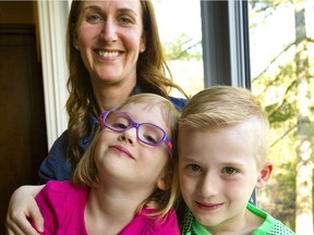 Parents of kids diagnosed with food allergies often feel they have to become instant experts on managing their condition, said Gillian Kriter, whose daughter, Emma, 4, and son, Benjamin, 6, both have food allergies. (Mike Hensen/The London Free Press)