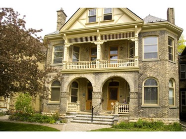 312 Wolfe St. is part of ACO's Geranium Heritage Home Tour on June 2.  (Mike Hensen/The London Free Press)