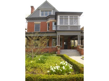 618 Wellington St. is part of the ACO's Geranium Heritage Home Tour on June 2.  (Mike Hensen/The London Free Press)