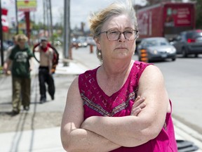 Executive director of the Crouch Neighbourhood Resource Centre on  Hamilton Road, Margaret Wills, is asking city council help the ever increasing number of homeless people in London. (Derek Ruttan/The London Free Press)