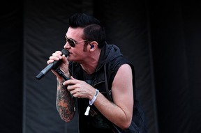 Frontman Marshal Dutton and Hinder play London Music Hall Tuesday along with Saving Abel and The Adarna.