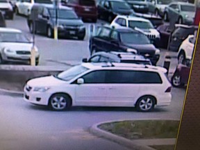 Stratford police sent out two images of the vehicle taken from the store’s security camera.