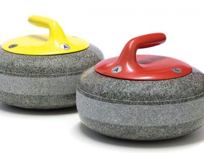 curling rocks