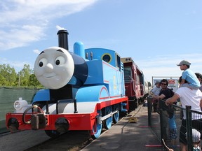 Thomas the Tank Engine is chugging into St. Thomas for the Day Out With Thomas Steam Tour.