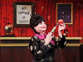 Cindy Williams plays the evil Mrs. Meers in Thoroughly Modern Millie at Huron Country Playhouse.